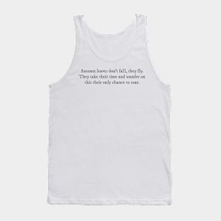 Where the Crawdads Sing quote Tank Top